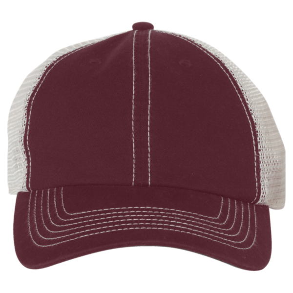 47 Brand Trawler Cap, Dark Maroon / Stone, Front view