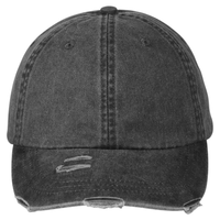 Adams Classic Pigment Distressed Cap, Black, Front view