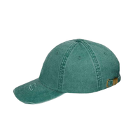 Adams Classic Pigment Distressed Cap, Forest Green, Left Side view