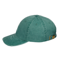 Adams Classic Pigment Distressed Cap, Forest, Left Side view