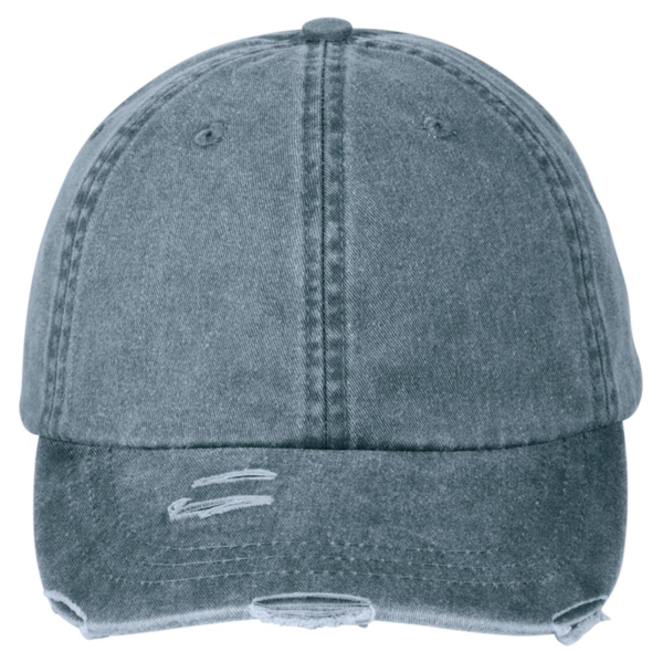 Adams Classic Pigment Distressed Cap, Navy, Front view