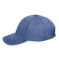 Adams Classic Pigment Distressed Cap, Royal, Left Side view