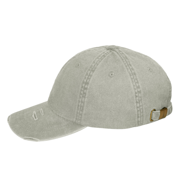 Adams Classic Pigment Distressed Cap, Stone, Left Side view