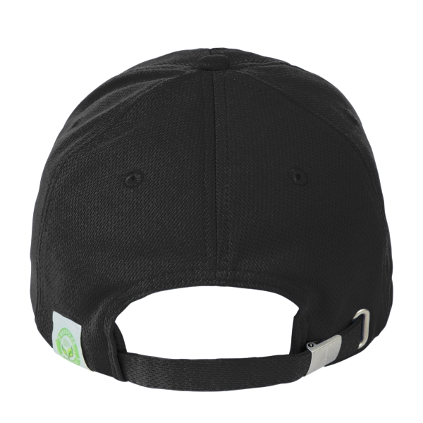 Adams Endurance Recycled Mesh Cap, Black, Back view