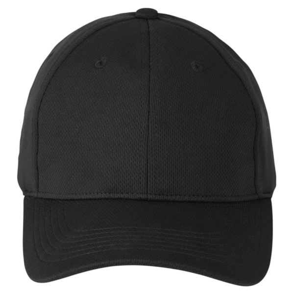 Adams Endurance Recycled Mesh Cap, Black, Front view