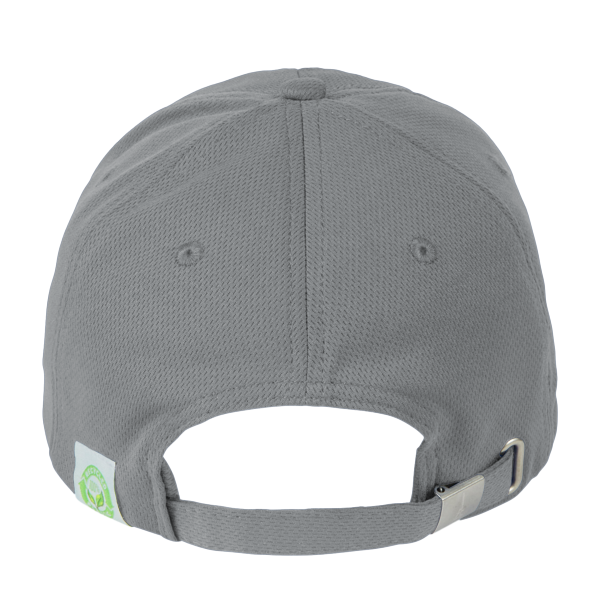 Adams Endurance Recycled Mesh Cap, Grey, Back view