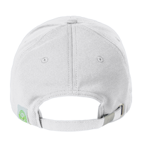 Adams Endurance Recycled Mesh Cap, White, Back view