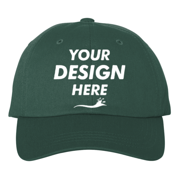 Adams Optimum II True Color Cap, Forest, Front view, Mockup