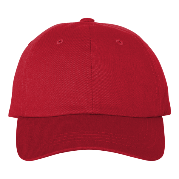 Adams Optimum II True Color Cap, Red, Front view