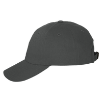 Adams Optimum Pigment-Dyed Dad Hat, Charcoal / Charcoal, Left Side view