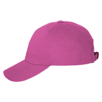 Adams Optimum Pigment-Dyed Dad Hat, Neon Pink / Neon Pink, Left Side view