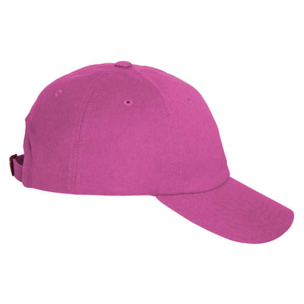 Adams Optimum Pigment-Dyed Dad Hat, Neon Pink / Neon Pink, Right Side view