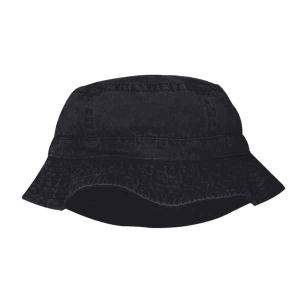 Adams Vacationer Bucket Hat, Black Tie Dye, Back view