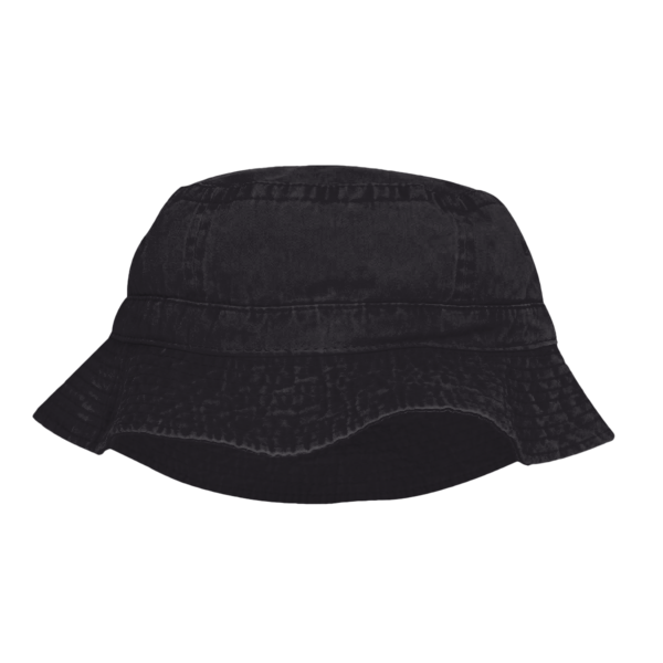 Adams Vacationer Bucket Hat, Black Tie Dye, Front view