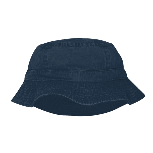 Adams Vacationer Bucket Hat, Navy Tie Dye, Back view