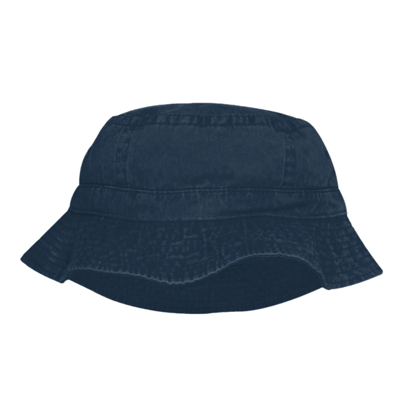 Adams Vacationer Bucket Hat, Navy Tie Dye, Front view