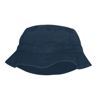 Adams Vacationer Bucket Hat, Navy Tie Dye, Front view