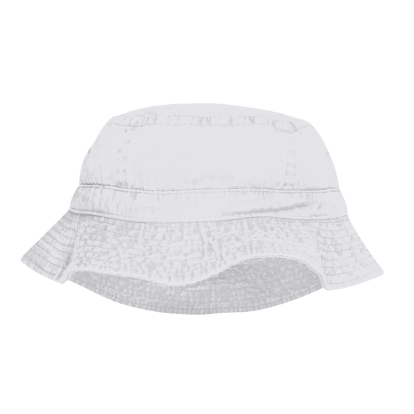 Adams Vacationer Bucket Hat, White, Front view