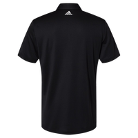 Adidas Floating 3-Stripes Polo, Black / White, Back view