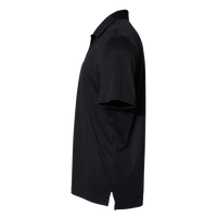 Adidas Floating 3-Stripes Polo, Black / White, Left Sleeve view
