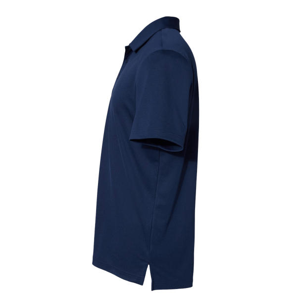 Adidas Floating 3-Stripes Polo, Team Navy Blue / White, Left Sleeve view