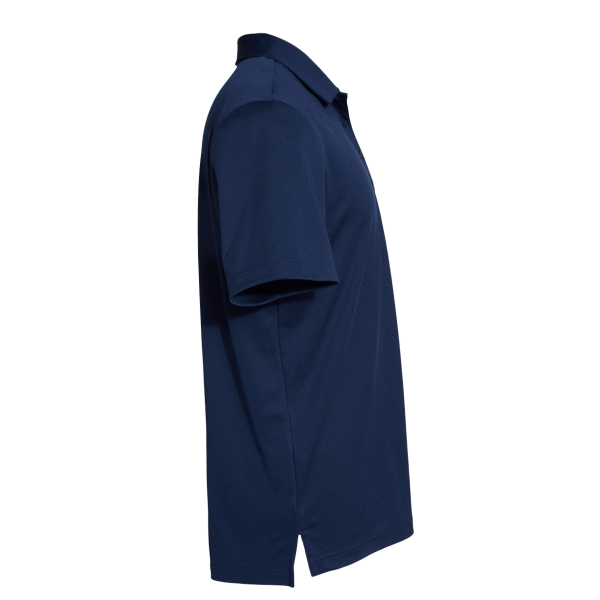 Adidas Floating 3-Stripes Polo, Team Navy Blue / White, Right Sleeve view