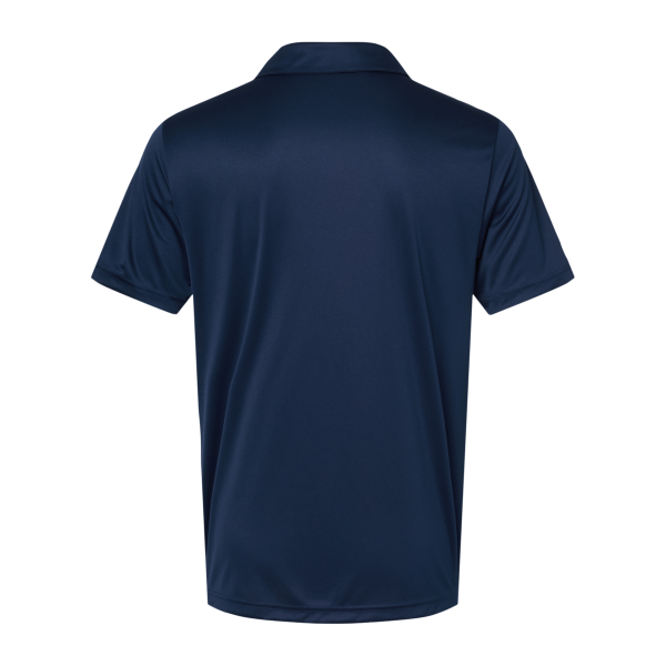 Adidas Men's 3-Stripes Chest Polo, Collegiate Navy / White, Back view
