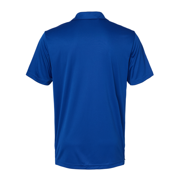 Adidas Men's 3-Stripes Chest Polo, Collegiate Royal / Grey Three, Back view