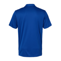 Adidas Men's 3-Stripes Chest Polo, Collegiate Royal / Grey Three, Back view