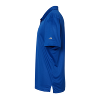 Adidas Men's 3-Stripes Chest Polo, Collegiate Royal / Grey Three, Left Sleeve view
