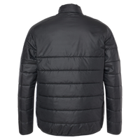 Adidas Men's 3-Stripes Puffer Full-Zip Jacket, Black, Back view