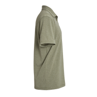 Adidas Men's Blended Polo, Olive Strata Melange, Right Sleeve view