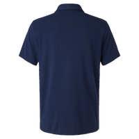 Adidas Men's Blended Polo, Solid Collegiate Navy, Back view