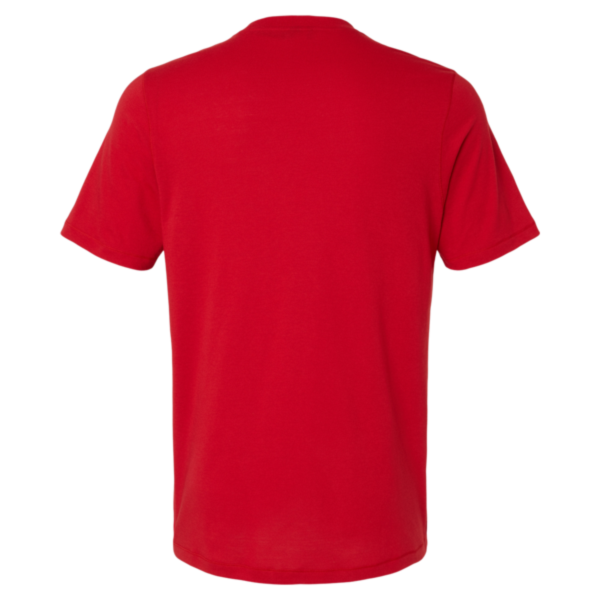 Adidas Men's Blended T-Shirt, Power Red, Back view