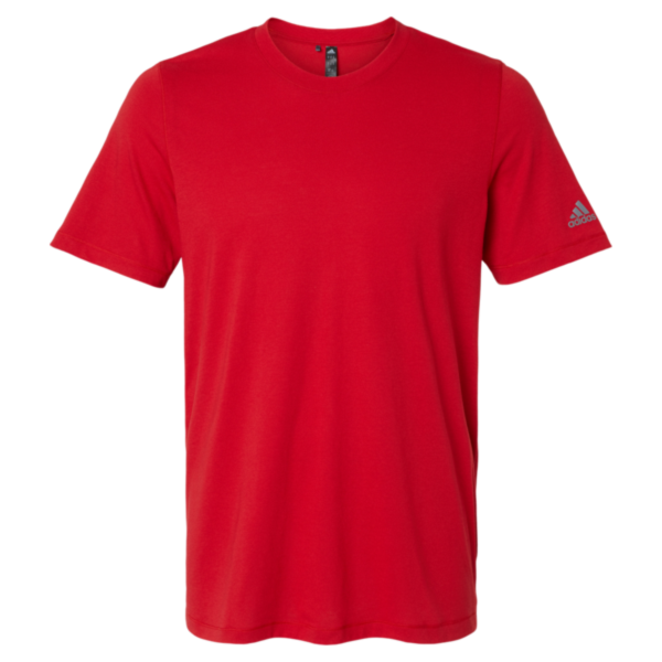Adidas Men's Blended T-Shirt, Power Red, Front view