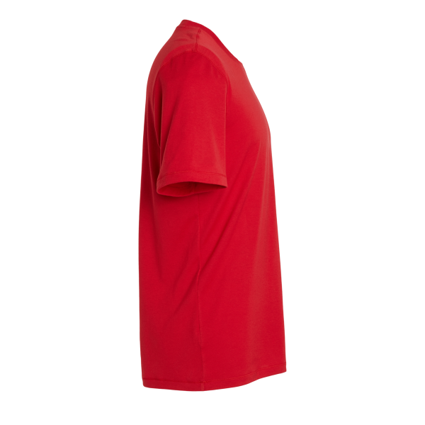 Adidas Men's Blended T-Shirt, Power Red, Right Sleeve view
