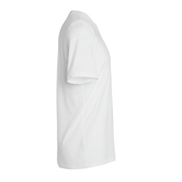 Adidas Men's Blended T-Shirt, White, Right Sleeve view