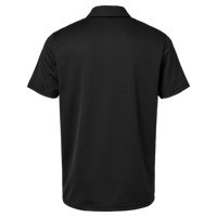 Adidas Men's Micro Piqué Polo, Black, Back view