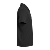 Adidas Men's Micro Piqué Polo, Black, Right Sleeve view