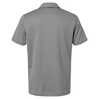 Adidas Men's Micro Piqué Polo, Grey Three, Back view