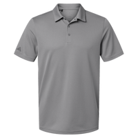 Adidas Men's Micro Piqué Polo, Grey Three, Front view