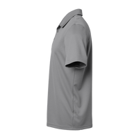Adidas Men's Micro Piqué Polo, Grey Three, Left Sleeve view
