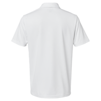 Adidas Men's Micro Piqué Polo, White, Back view