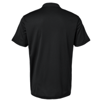 Adidas Men's Performance Piqué Polo, Black, Back view