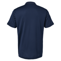 Adidas Men's Performance Piqué Polo, Collegiate Navy, Back view