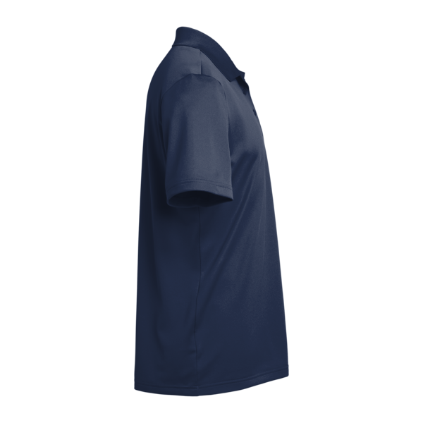 Adidas Men's Performance Piqué Polo, Collegiate Navy, Right Sleeve view