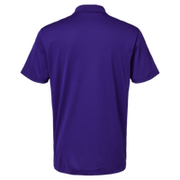 Adidas Men's Performance Piqué Polo, Collegiate Purple, Back view