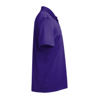 Adidas Men's Performance Piqué Polo, Collegiate Purple, Right Sleeve view