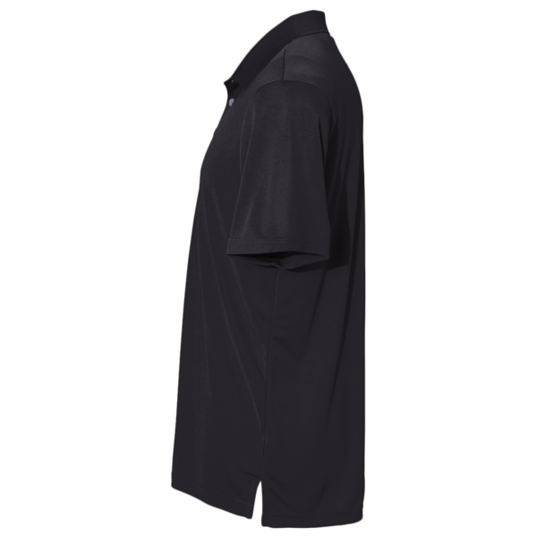 Adidas Men's Performance Polo, Black, Left Sleeve view