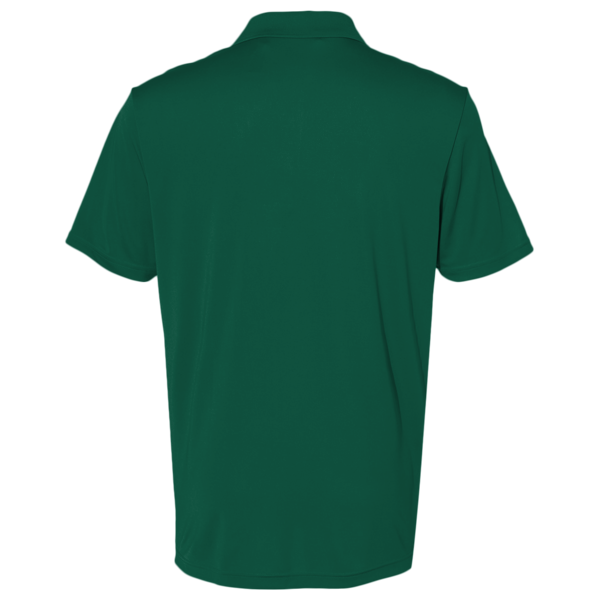 Adidas Men's Performance Polo, Collegiate Green, Back view